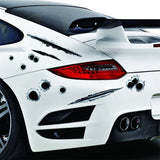 Realistic Bullet Hole Waterproof Stickers
