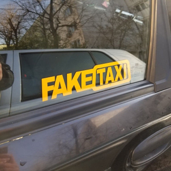FAKE TAXI  Sticker